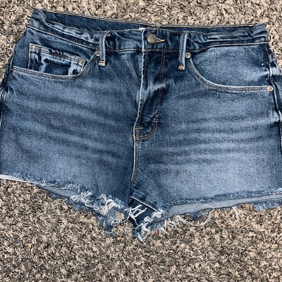 Good American denim jean shorts size 4/27 - Picture 1 of 7